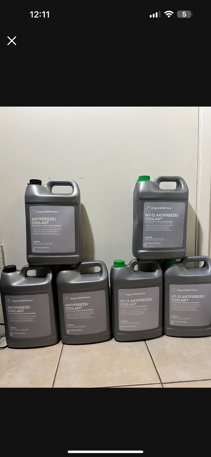 BMW Coolant