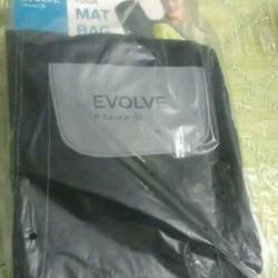 Evolve by Gaiam Black Yoga Mat Bag New