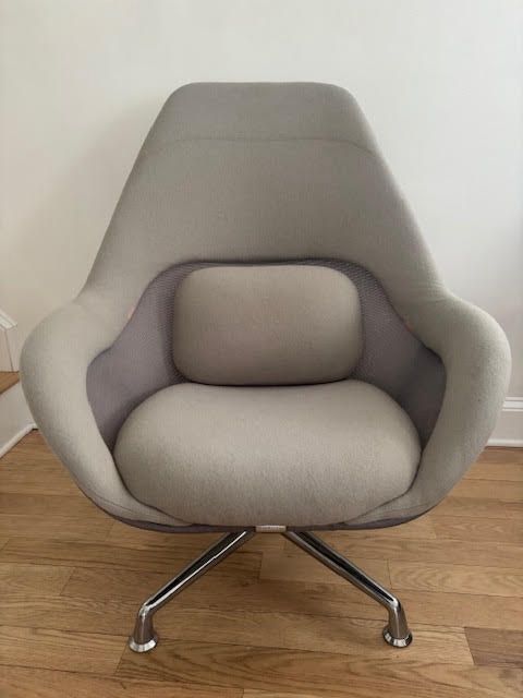 Scott Wilson for Coalesse SW_1 High-Back Lounge Swivel Chair