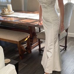 Demetrios Designer Mermaid Wedding Gown 
