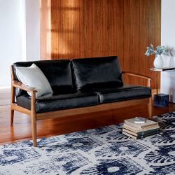 Mid Century Style  Mathias Loveseat From West Elm 