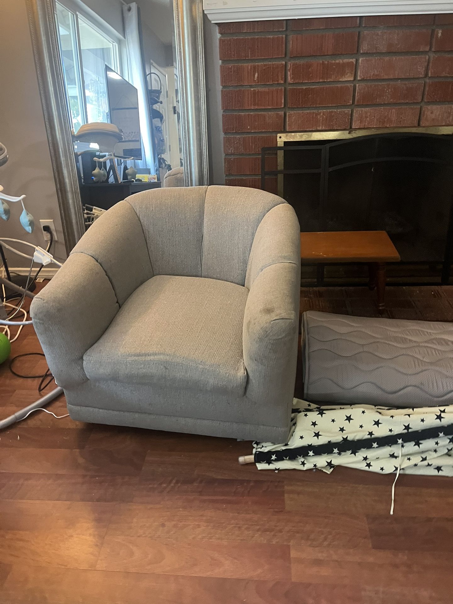 Grey couch