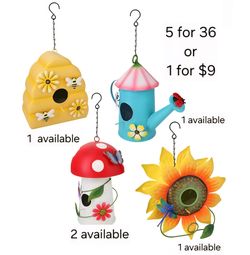 BIRD HOUSES