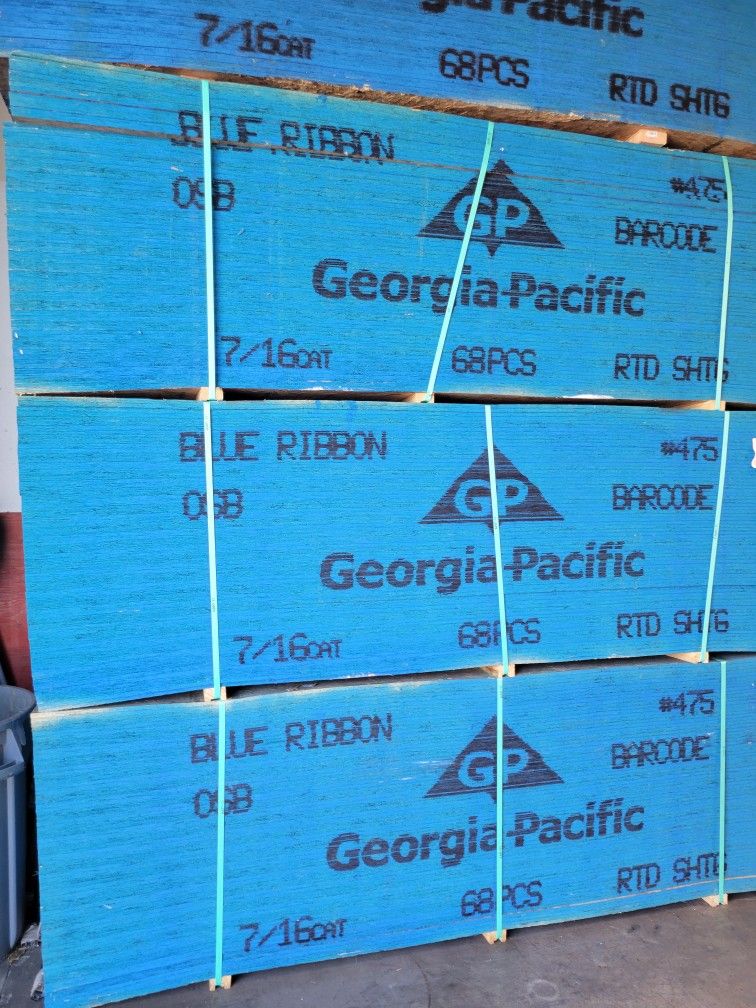 1/2 (7/16) OSB Plywood for Sale in Santa Ana, CA OfferUp