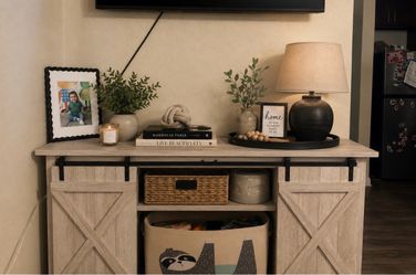 Modern Farmhouse TV Console