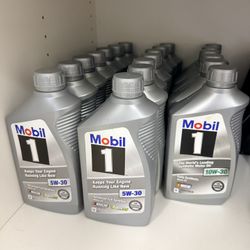 Unopened Quarts Oil (5W-30 And 10w-30)