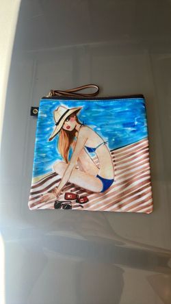 Henni Rendel Beach Illustration Pouch