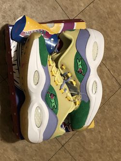 Reebok X billionaire boys club X ice cream by Pharrell questions Low size 10 brand new, dead Stock, Super Rare
