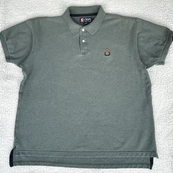 Vintage 90s Chaps Ralph Lauren Pastel Green Polo Shirt (size large)