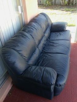 Sofa en leder