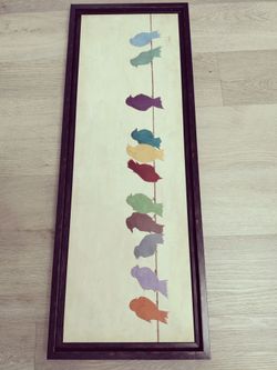 Bird wall picture
