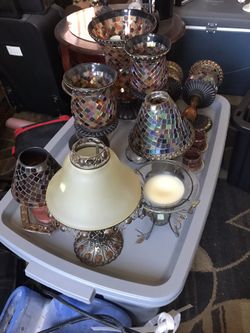 Partylite Mosaic Collection Candle Holders