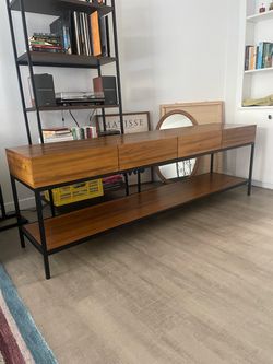 Wood TV Stand