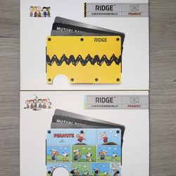 Ridge Wallet Peanuts x Ridge