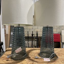 Pair of Lamps- With Shades