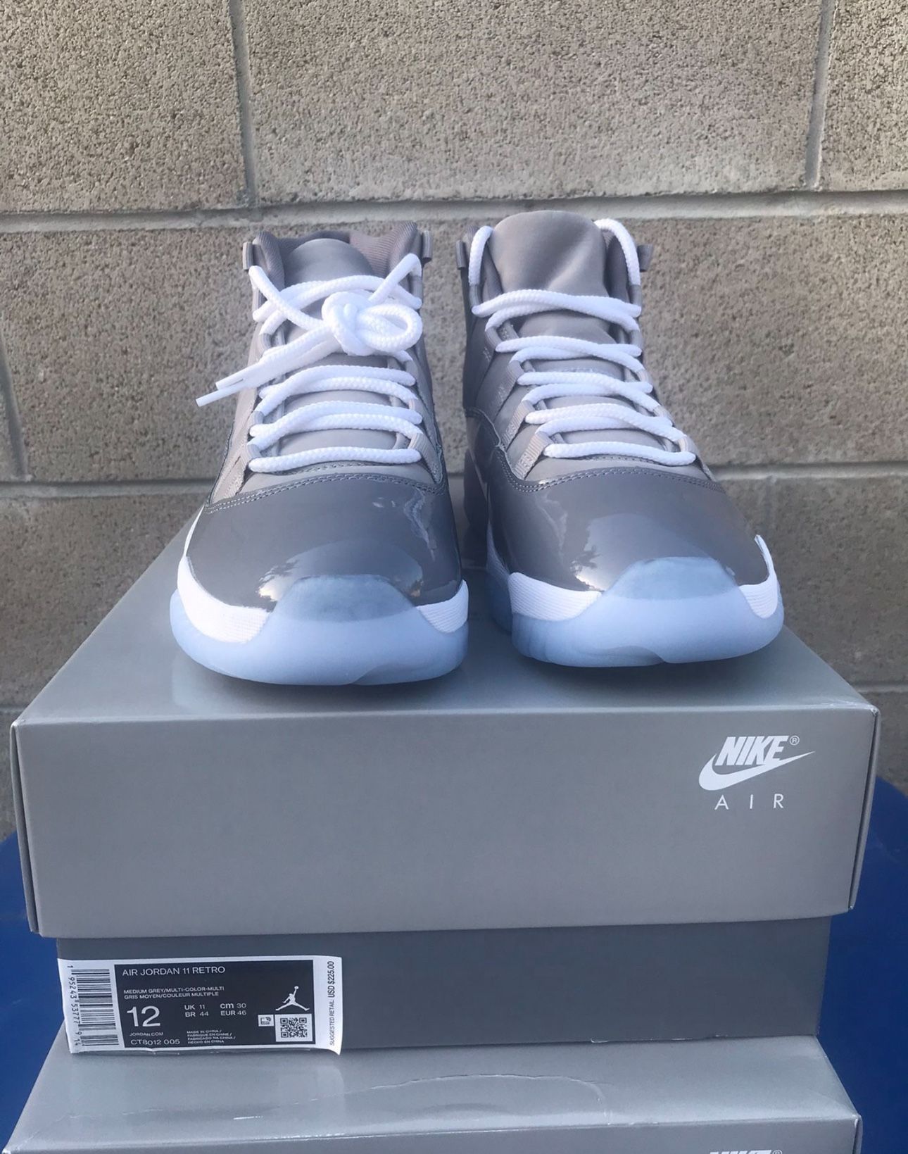 Jordan Retro 11 Cool Grey New