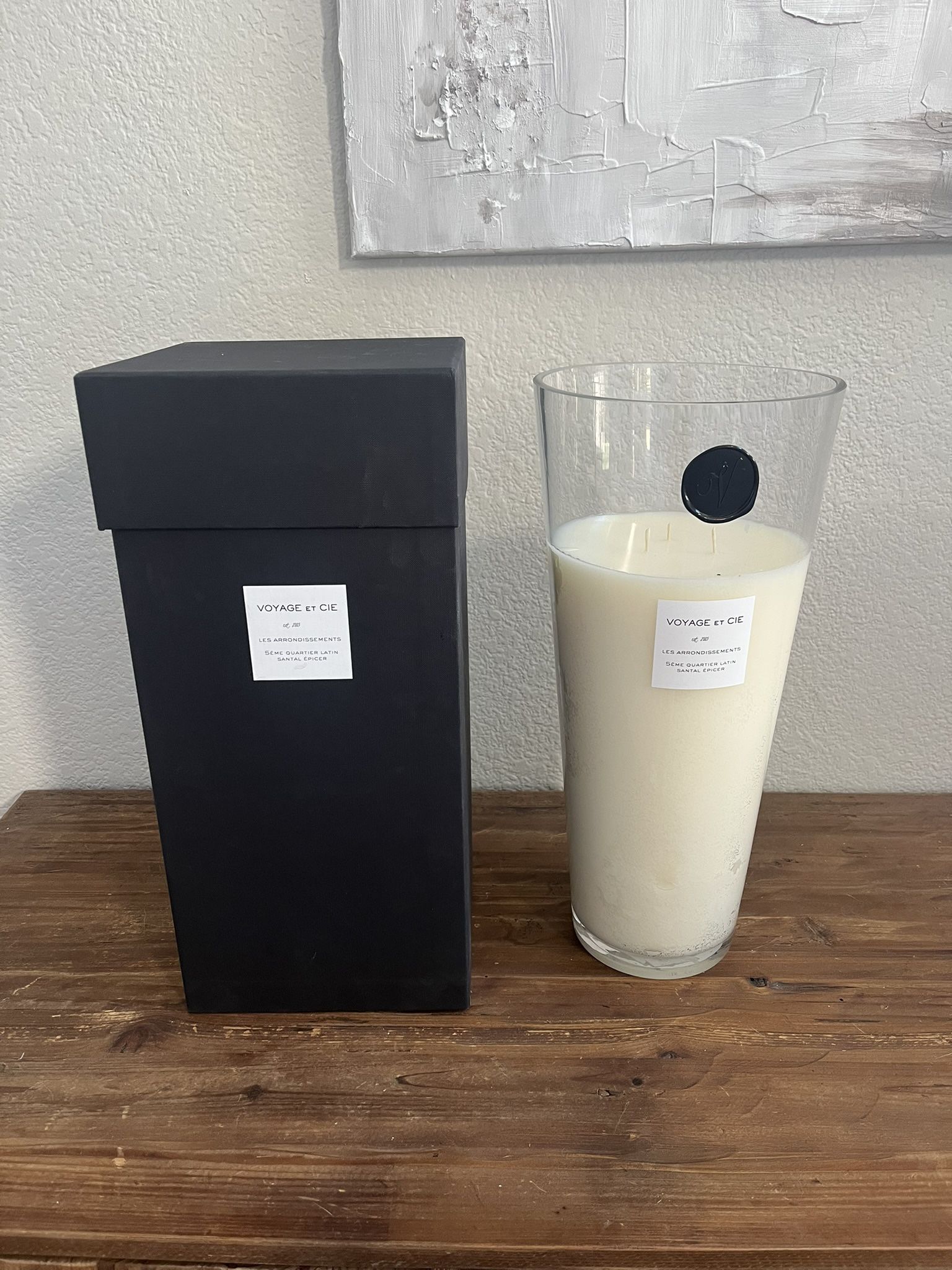 16 Inch Large Luxury Candle- Retail $350