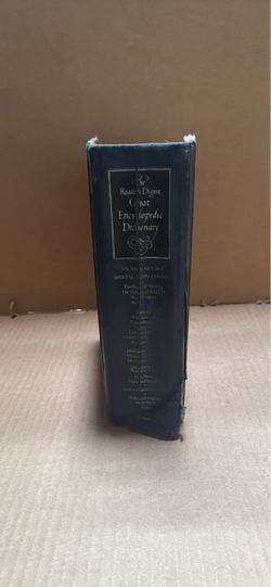 Vintage 1975 Reader’s Digest Great Encyclopedic Dictionary Hardcover (Funk & Wagnalls)