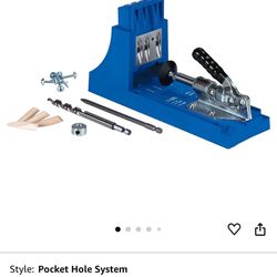 $75 Kreg K4 Pocket Hole Jig - Adjustable, Versatile Jig for Strong Joints
