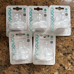 Nano bebé Silicone Nipples 