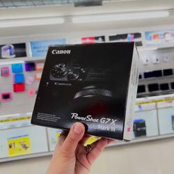 Canon power shot G7x mark III