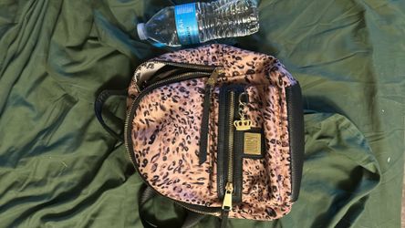 Juicy couture cheetah print mini backpack