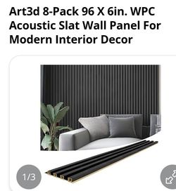 Slat Wall Panel