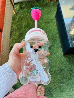 starbucks strawberry bearista cup