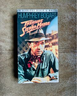 Physical Media! Humphrey Bogart! “TREASURE OF SIERRA MADRE” on VHS