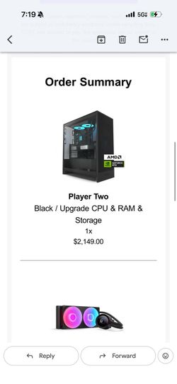 Player two PC and GPU NEED GONE TODAY