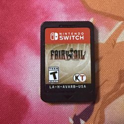Fairy Tail nintendo switch game