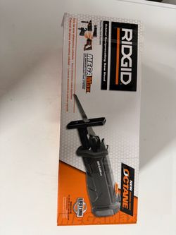 Brand New RIDGID OCTANE MEGAMax Reciprocating Saw Attachment (R86401B)