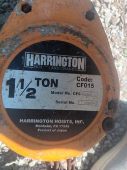 Chain hoist 25ft Chain