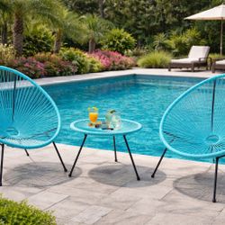 Patio Furniture Alcapulco Chair Set 