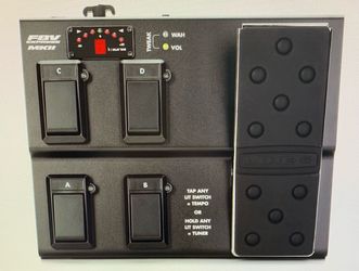 Line 6  FBV Express MkII Foot Controller MiDI/Volume/Wah