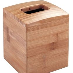 iDesign Formbu Bamboo Tissue Box Cover