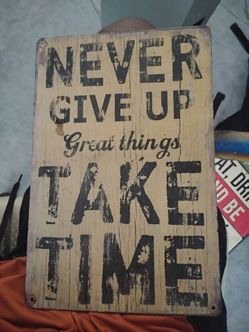 Old antique sign