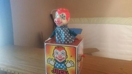 Vintage Mattel Jack in the box