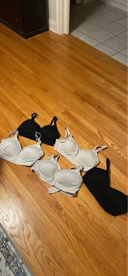 Nursing bras with clasps