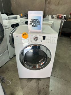 LG GAS DRYER FRONT LOAD
