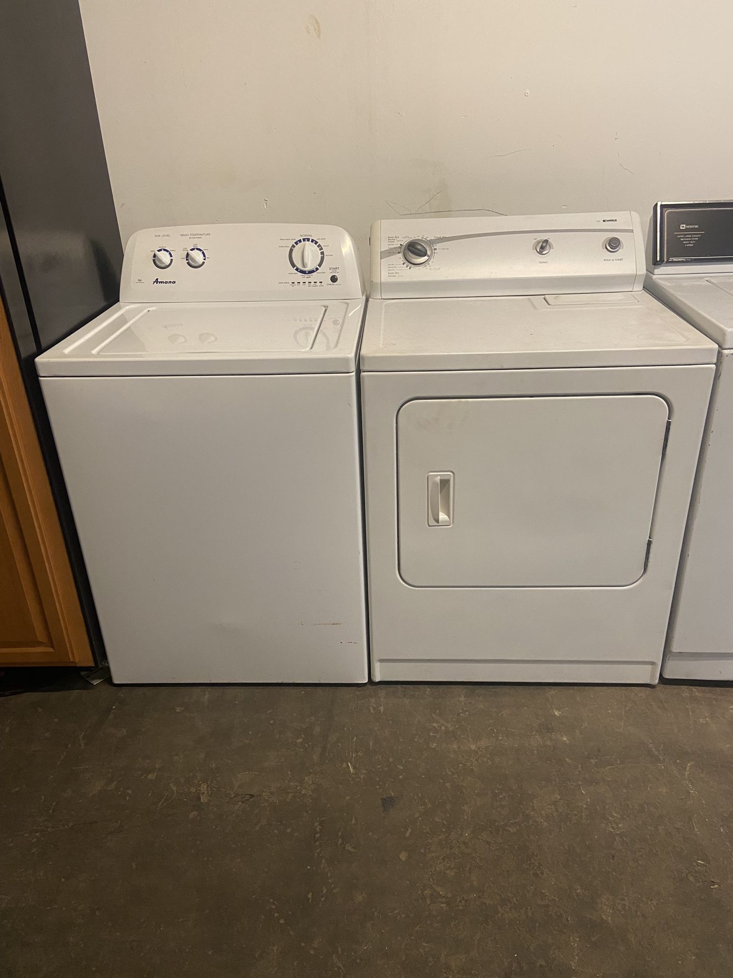 Amana Washer And Kenmore Dryer