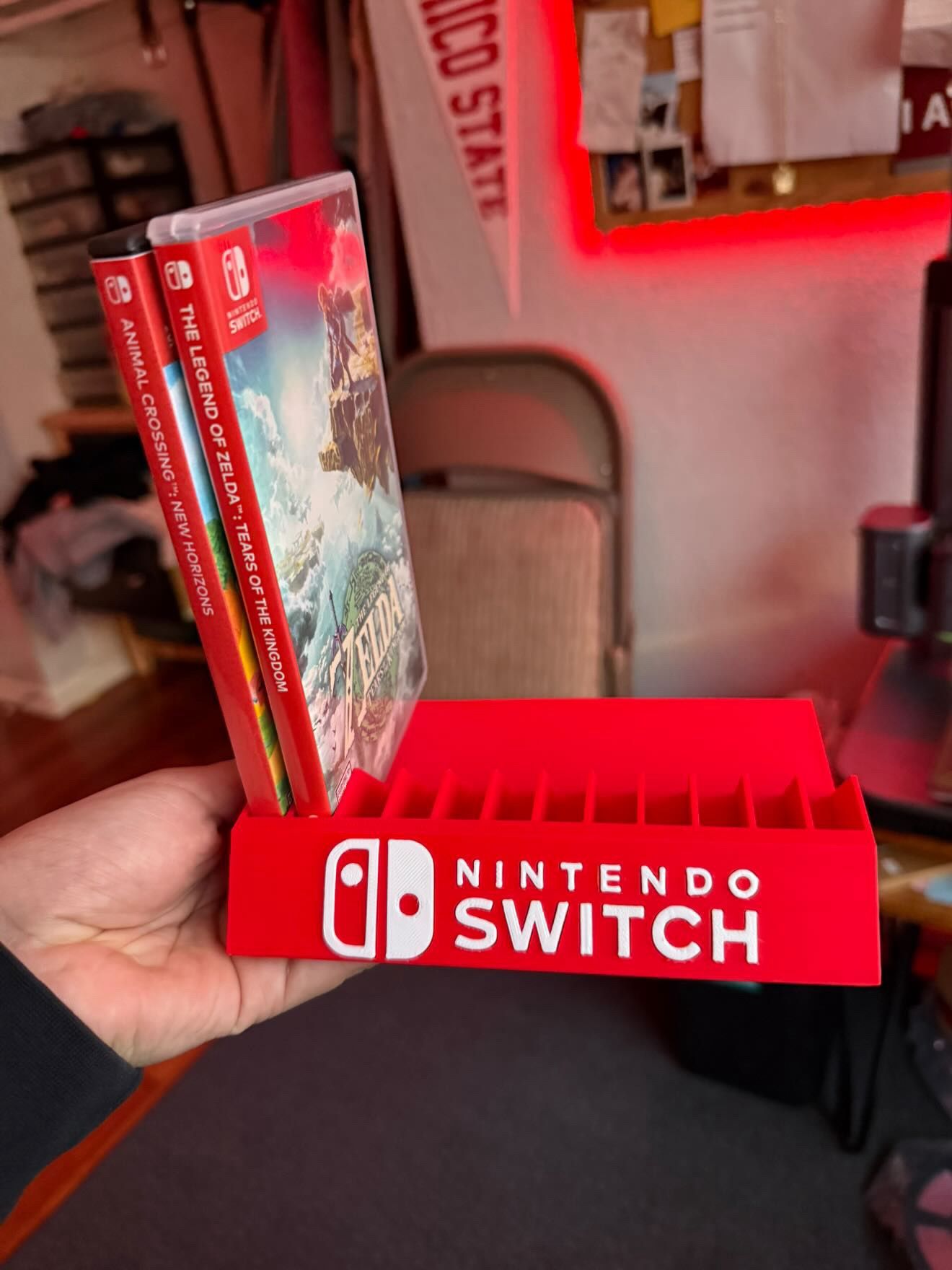 3D Printed Nintendo Switch (1st Gen) Game Holder