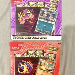 Pokemon Ascending Heroes Tech Sticker Collection