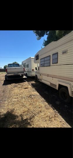 2 Motorhomes up for grabs