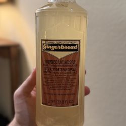Starbucks Gingerbread Coffee Syrup New