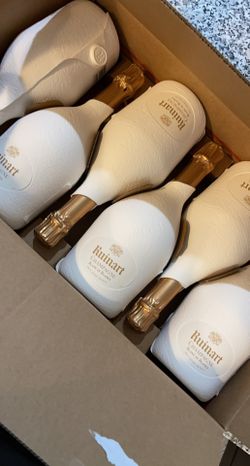 8 Ruinart Blanc De Blanc Champagne Bottle Sleeves