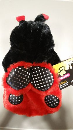 Top Paw Ladybug Pet Costume - X-Small