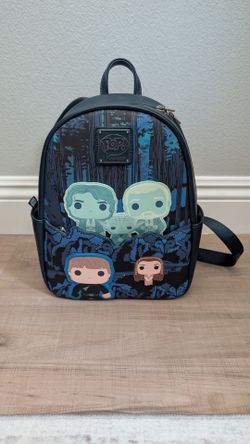 Loungefly Pop Star Wars Endor Luke Leia GID Force Ghosts Mini Backpack NWT