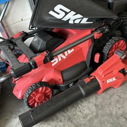SKIL 40 BLOWER! (lawn mower Sold) 