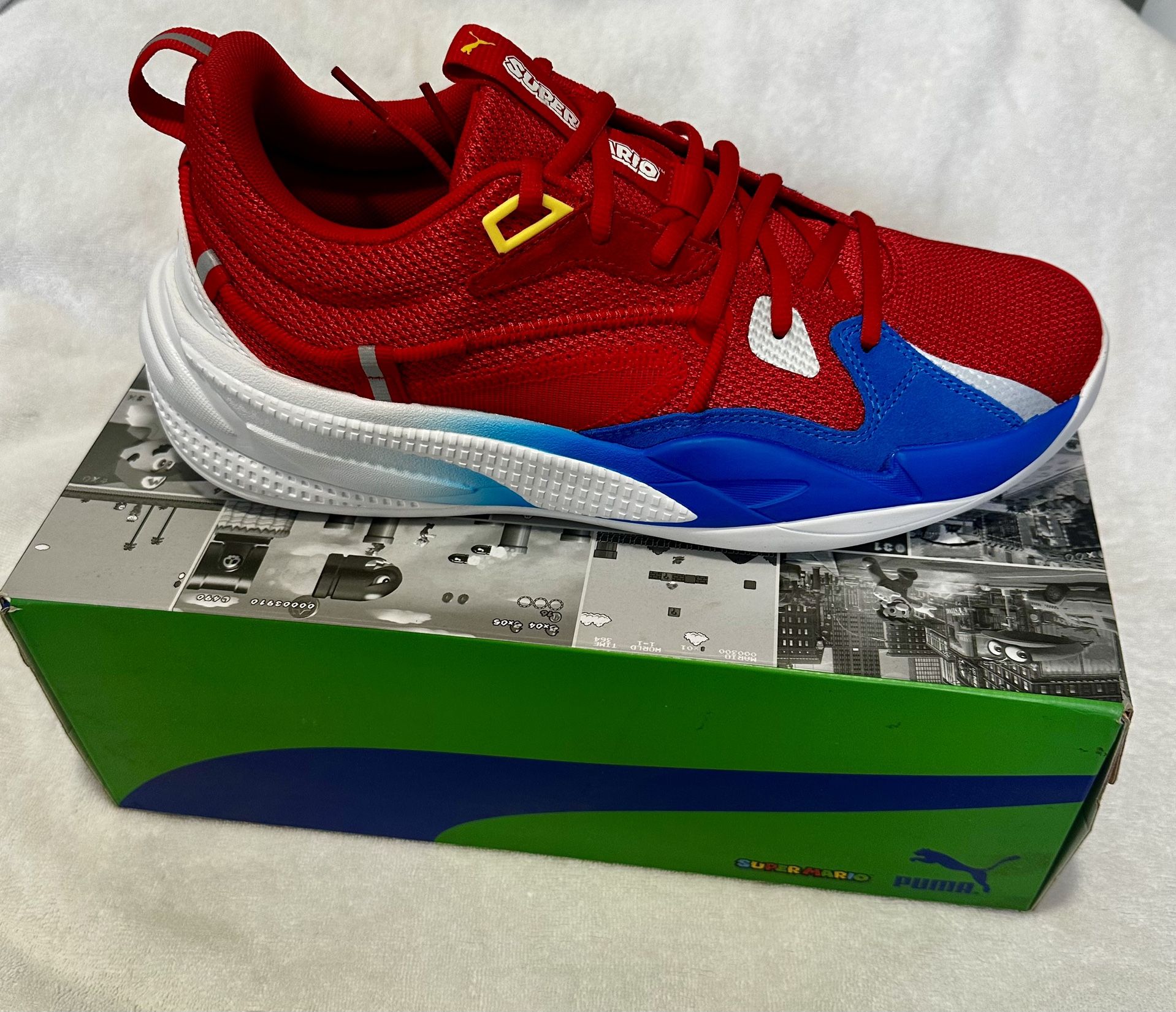 PUMA Men's RS Dreamer Nintendo Super Mario 64 Sneakers Size